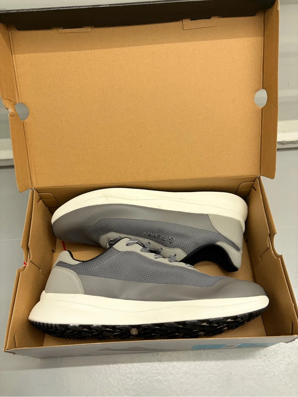 Gerry Men's Creston Lightweight Athletic Sneakers Gray NIB - Size 12